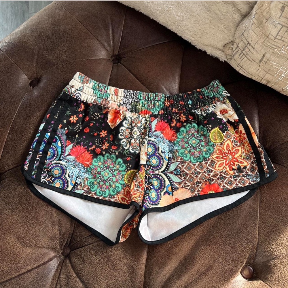 RARE Adidas x Farm Rio Jardim Agharta Track Shorts